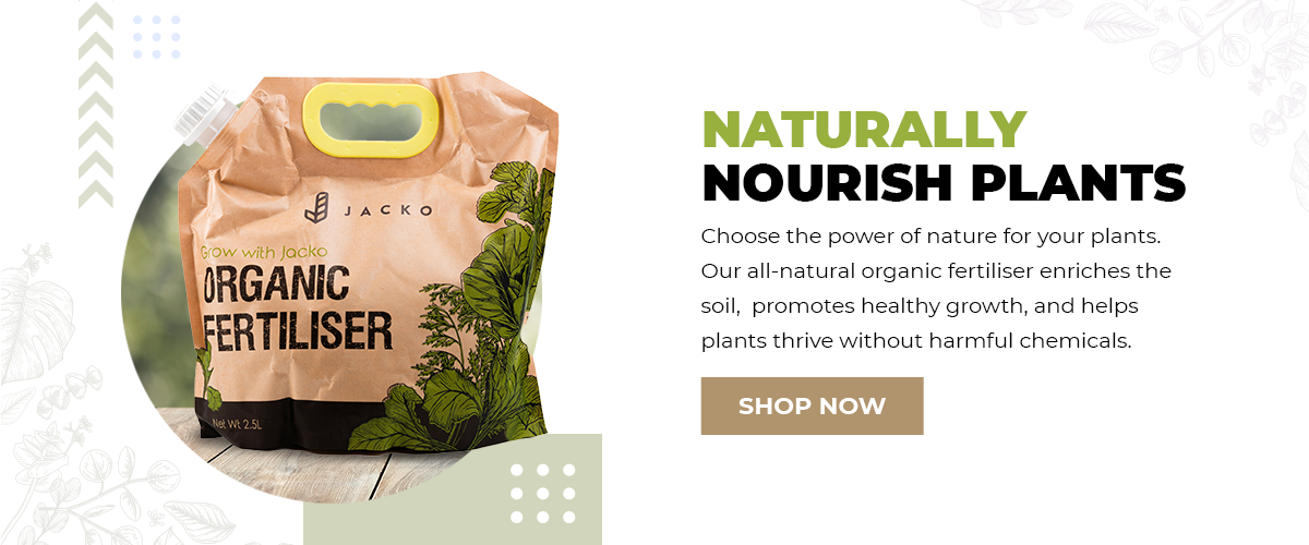 Jacko Organic Fertiliser for Plants | Baja Organik Jacko