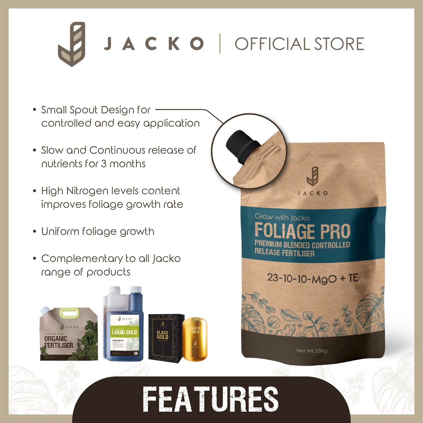 Jacko Foliage Pro