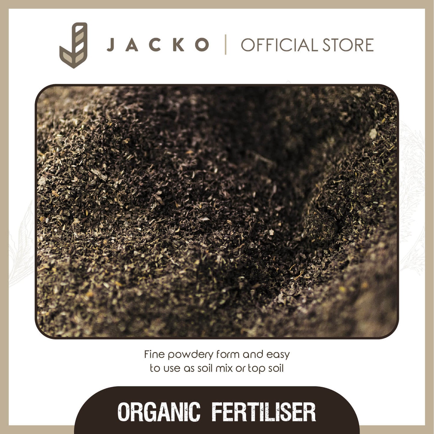 【Organic Gardener's Combo】 Jacko Liquid Gold + Jacko Organic Fertiliser